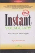 Instant Vocabulary: Kamus Tematik Bahasa Inggris